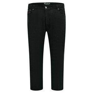 Duke Mens D555 London Balfour Elasticated Waist Kingsize Jeans / Black